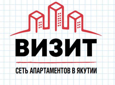 Логотип компании Сеть апартаментов в Якутии "Визит" Логотип компании Сеть апартаментов в Якутии "Визит"